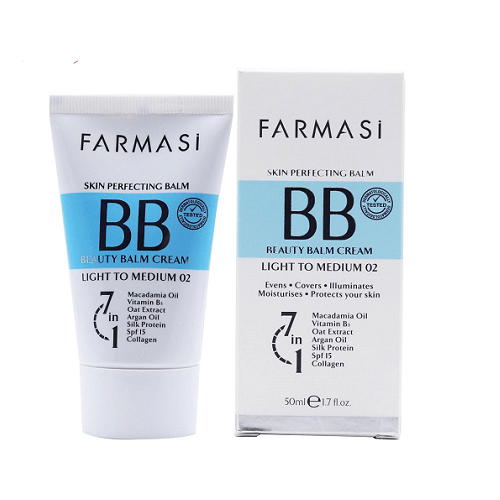 بی بی کرم فارماسی چند رنگ ا Farmasi BB cream 7 in 1 50ml